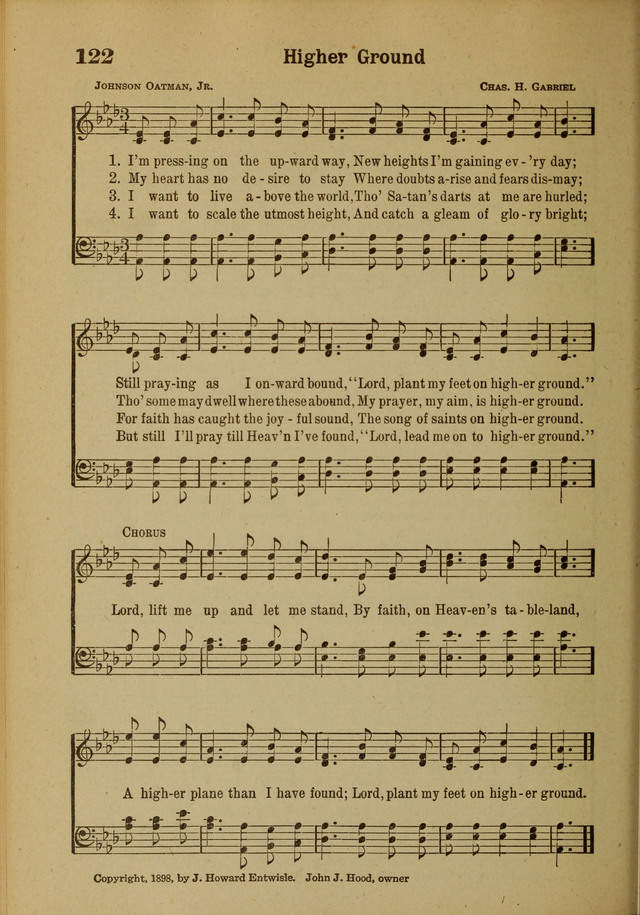 Hymns of Praise: for the Church and Sunday School page 122