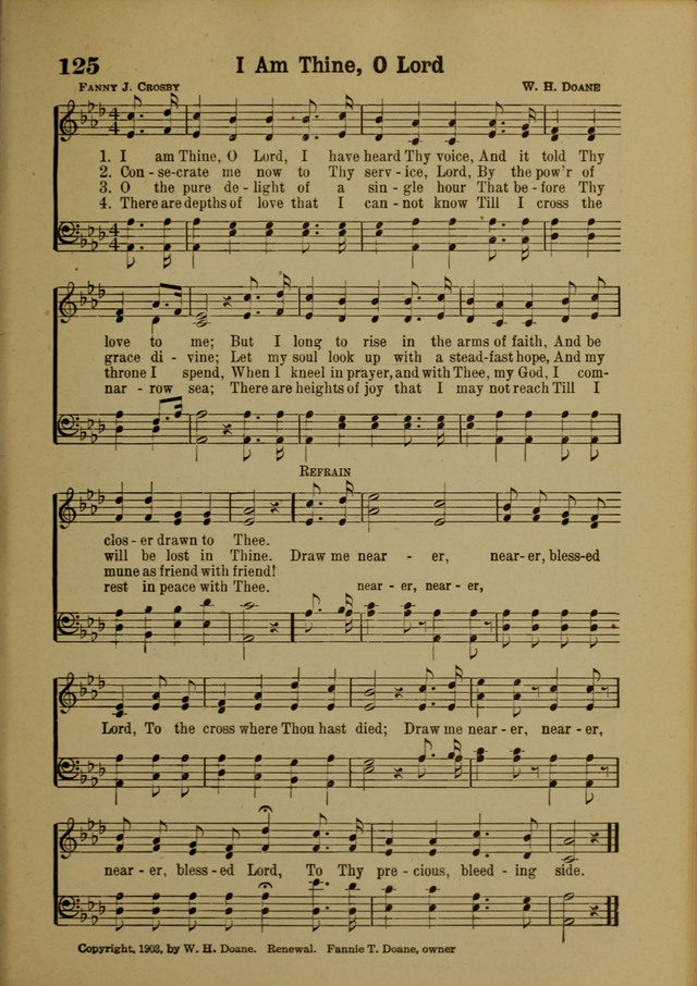 Hymns of Praise: for the Church and Sunday School page 125