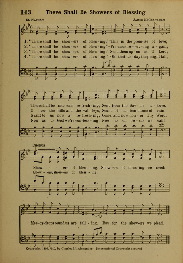 Hymns of Praise: for the Church and Sunday School page 143