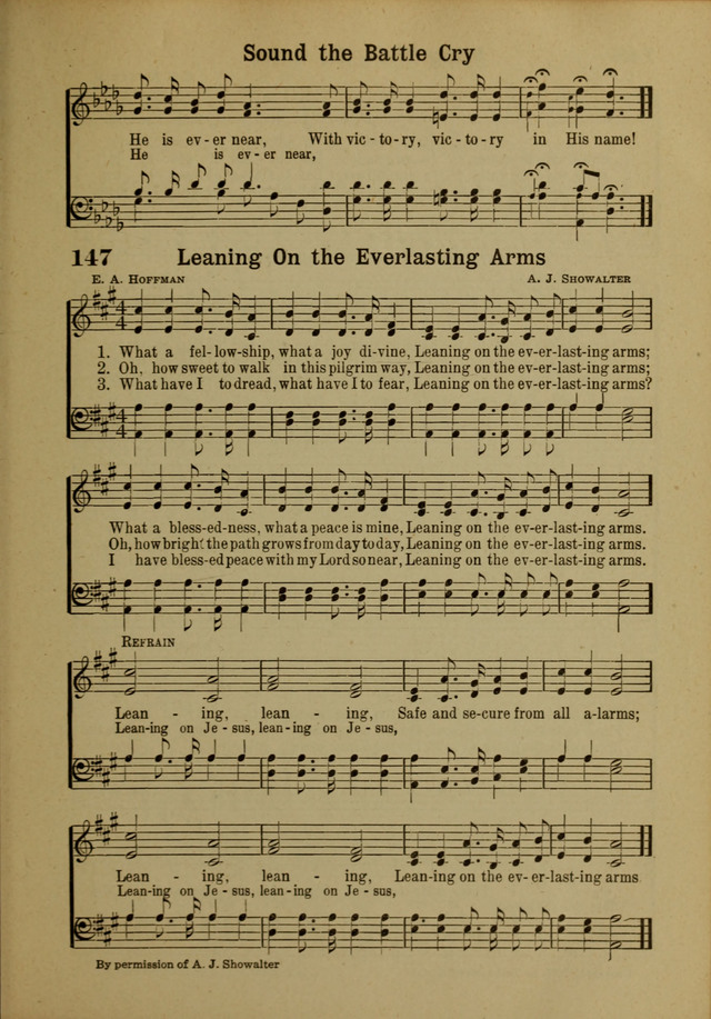 Hymns of Praise: for the Church and Sunday School page 147