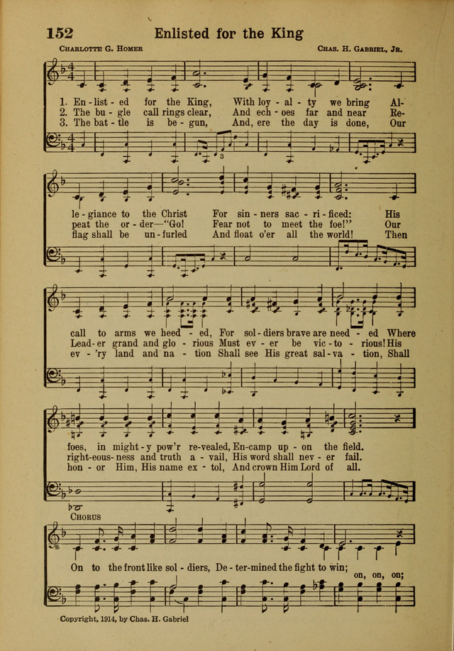 Hymns of Praise: for the Church and Sunday School page 152