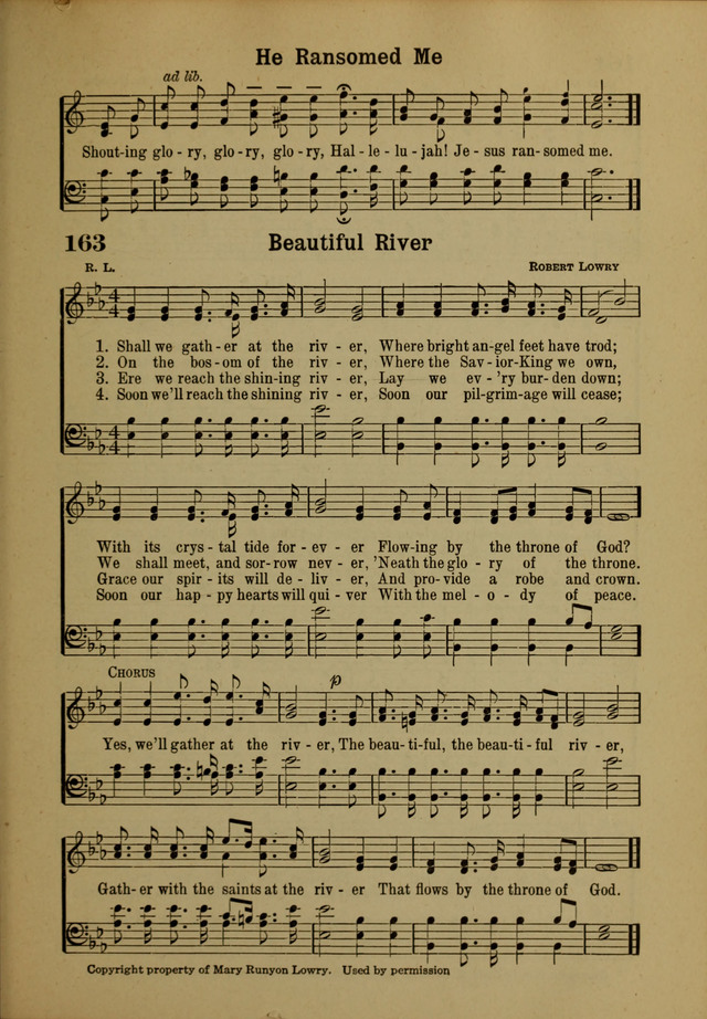 Hymns of Praise: for the Church and Sunday School page 163
