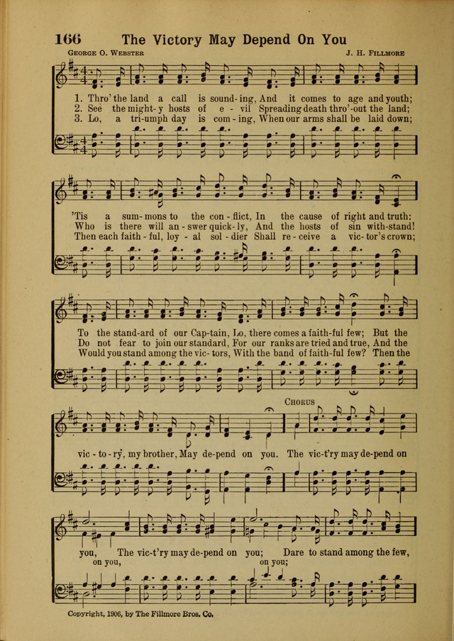 Hymns of Praise: for the Church and Sunday School page 166