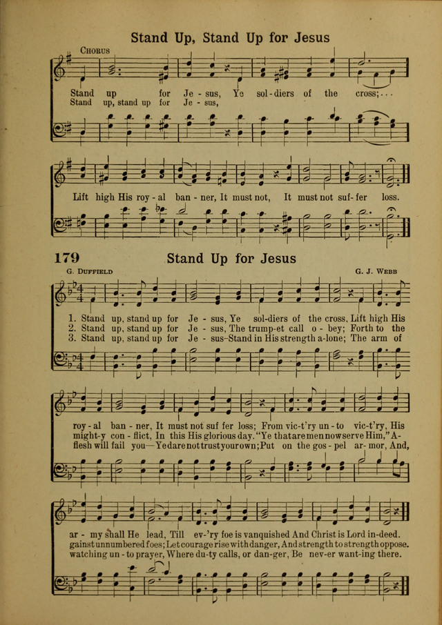 Hymns of Praise: for the Church and Sunday School page 179