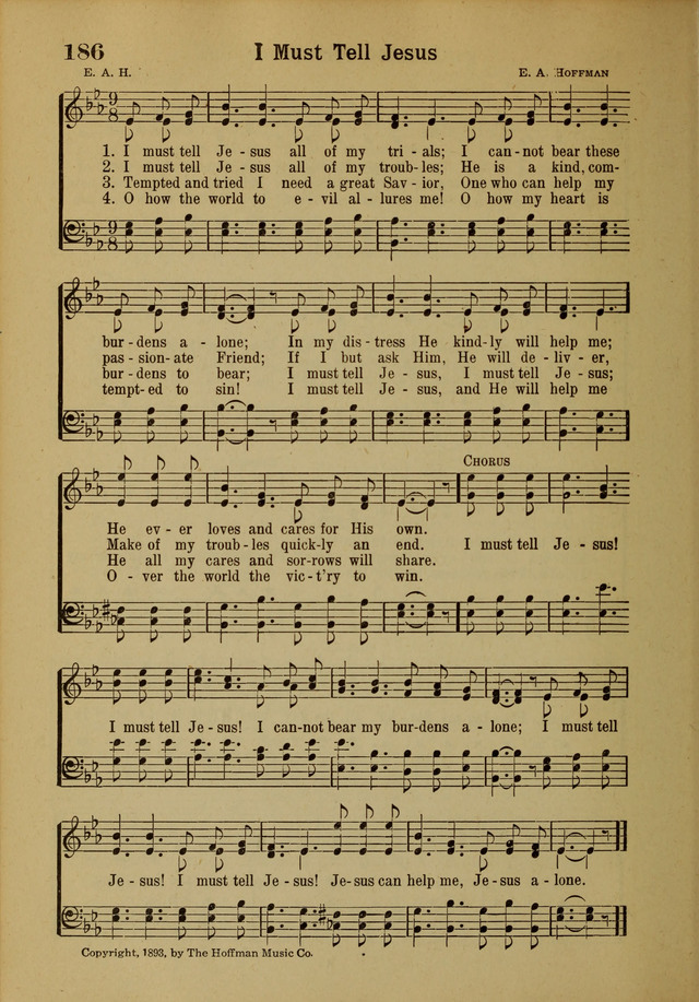 Hymns of Praise: for the Church and Sunday School page 186