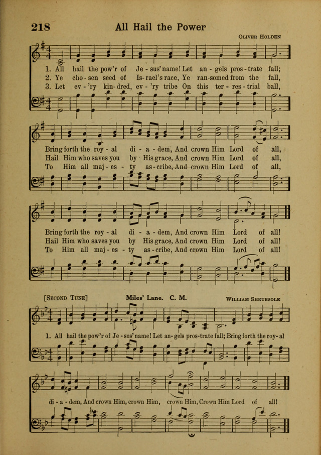 Hymns of Praise: for the Church and Sunday School page 215
