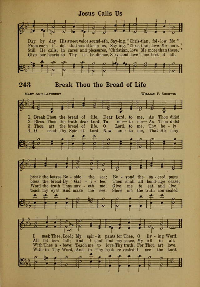 Hymns of Praise: for the Church and Sunday School page 231