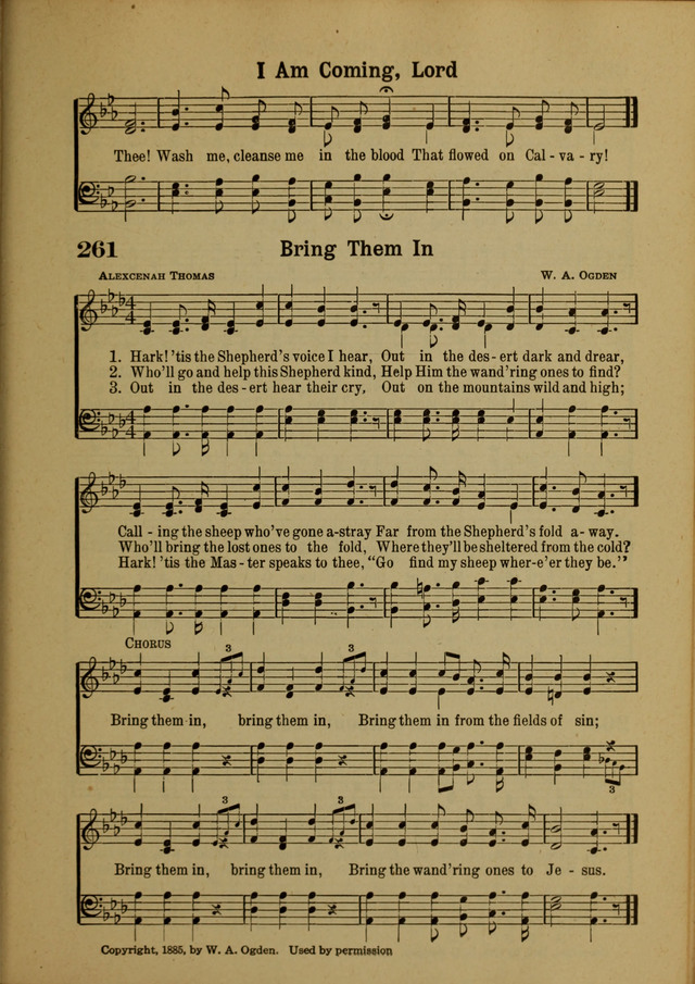 Hymns of Praise: for the Church and Sunday School page 243