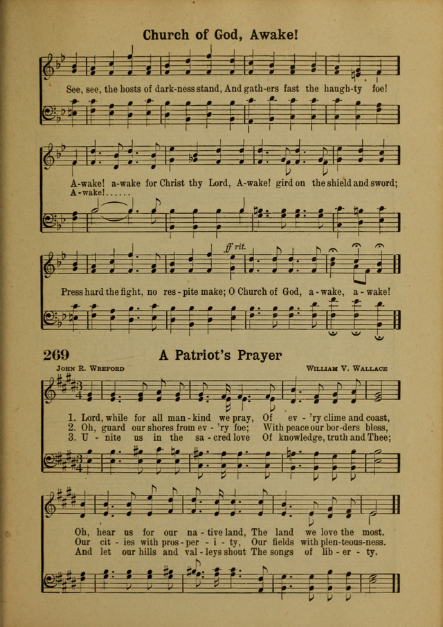 Hymns of Praise: for the Church and Sunday School page 249