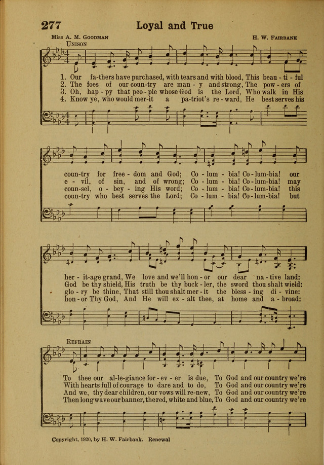 Hymns of Praise: for the Church and Sunday School page 260