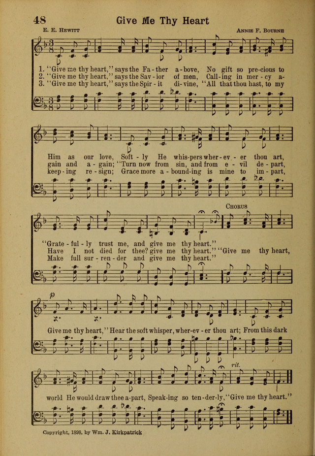 Hymns of Praise: for the Church and Sunday School page 48