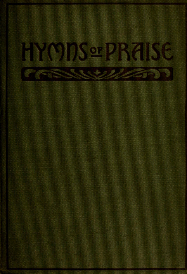 Hymns of Praise: for the Church and Sunday School page cover