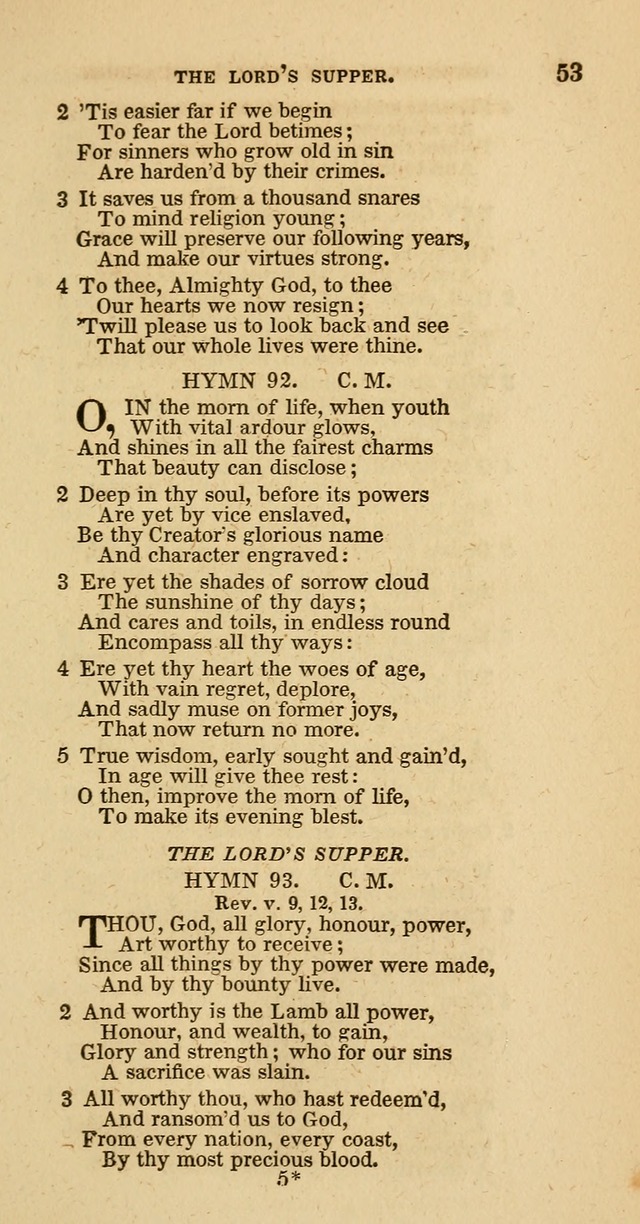 Hymns of the Protestant Episcopal Church of the United States, as authorized by the General Convention: with an additional selection page 53