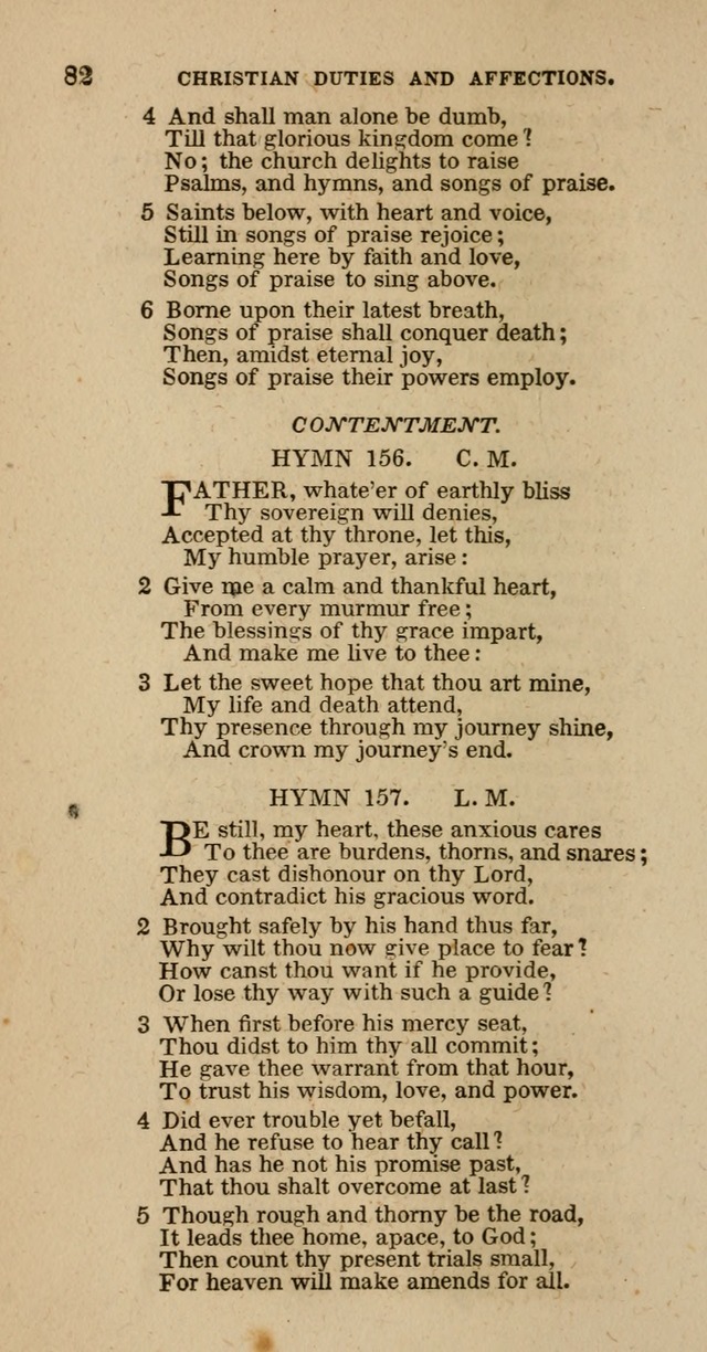 Hymns of the Protestant Episcopal Church of the United States, as authorized by the General Convention: with an additional selection page 82