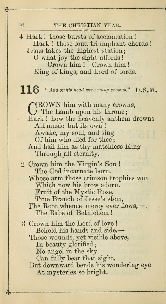 Hymnal: according to the use of the Protestant Episcopal Church in the United States of America : Revised edition (1874) page 109