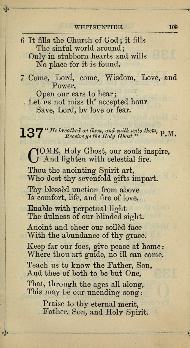 Hymnal: according to the use of the Protestant Episcopal Church in the United States of America : Revised edition (1874) page 124