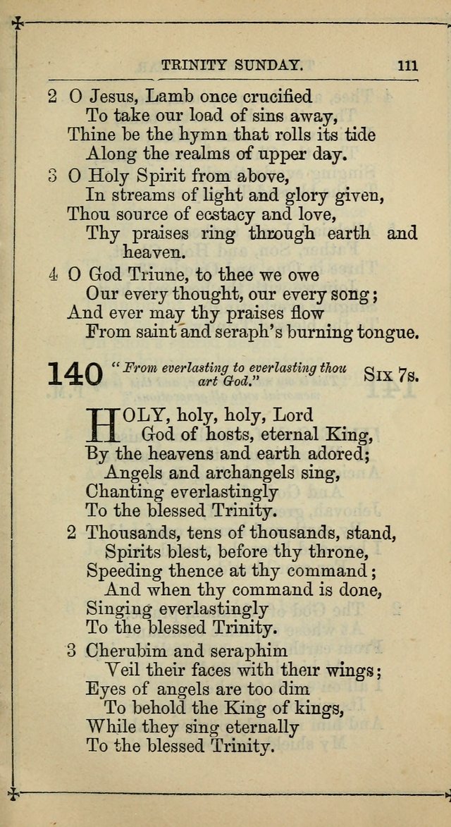 Hymnal: according to the use of the Protestant Episcopal Church in the United States of America : Revised edition (1874) page 126