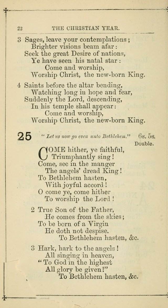 Hymnal: according to the use of the Protestant Episcopal Church in the United States of America : Revised edition (1874) page 37