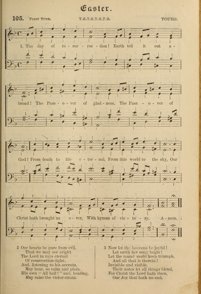 Hymnal and Canticles of the Protestant Episcopal Church with Music (Gilbert & Goodrich) page 101