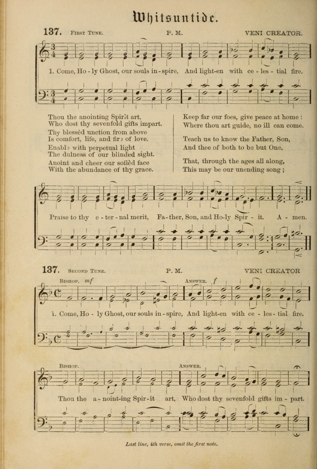 Hymnal and Canticles of the Protestant Episcopal Church with Music (Gilbert & Goodrich) page 124