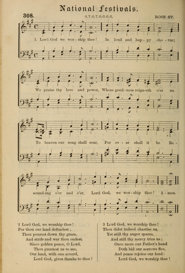 Hymnal and Canticles of the Protestant Episcopal Church with Music (Gilbert & Goodrich) page 262