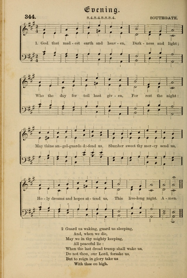 Hymnal and Canticles of the Protestant Episcopal Church with Music (Gilbert & Goodrich) page 288