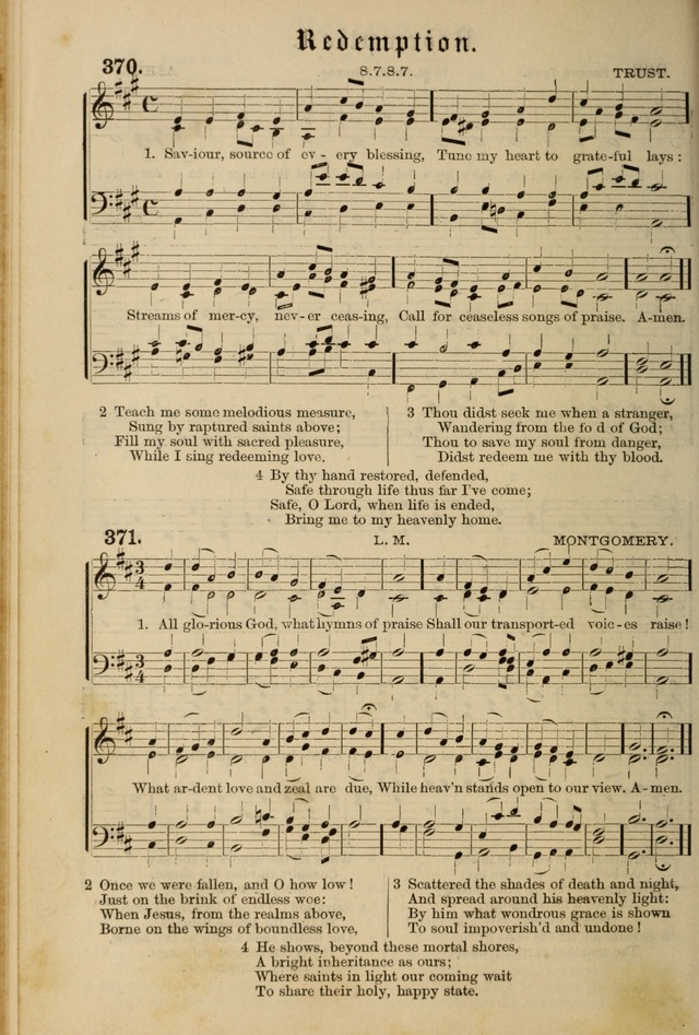 Hymnal and Canticles of the Protestant Episcopal Church with Music (Gilbert & Goodrich) page 306