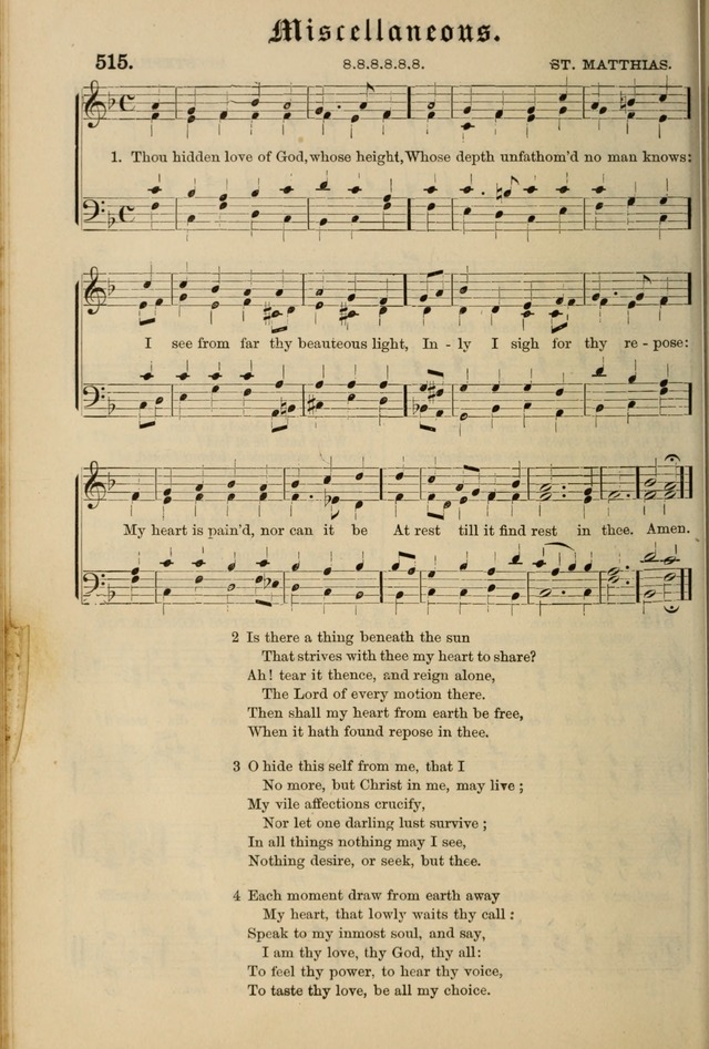 Hymnal and Canticles of the Protestant Episcopal Church with Music (Gilbert & Goodrich) page 430