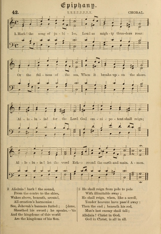 Hymnal and Canticles of the Protestant Episcopal Church with Music (Gilbert & Goodrich) page 49