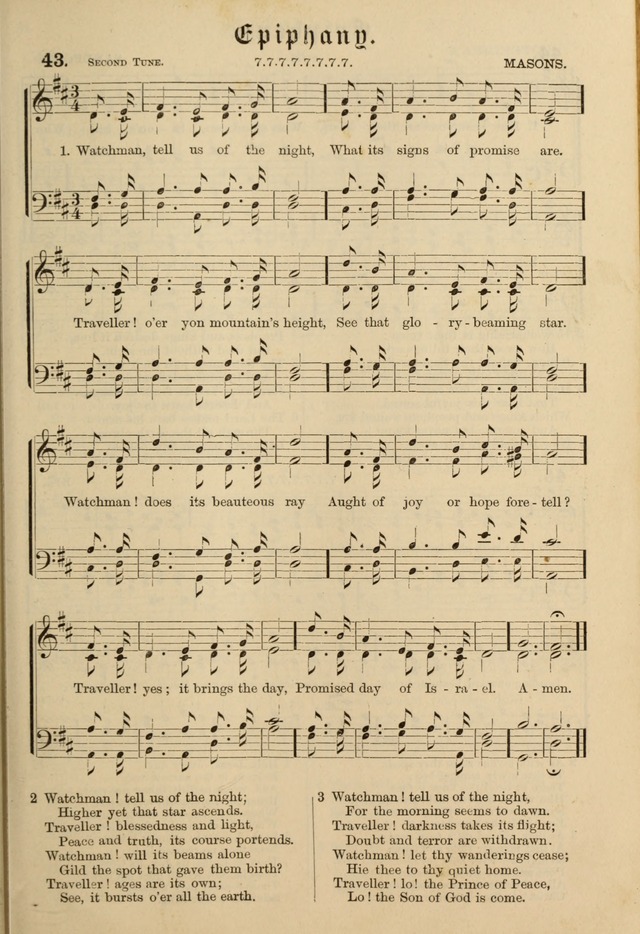 Hymnal and Canticles of the Protestant Episcopal Church with Music (Gilbert & Goodrich) page 51