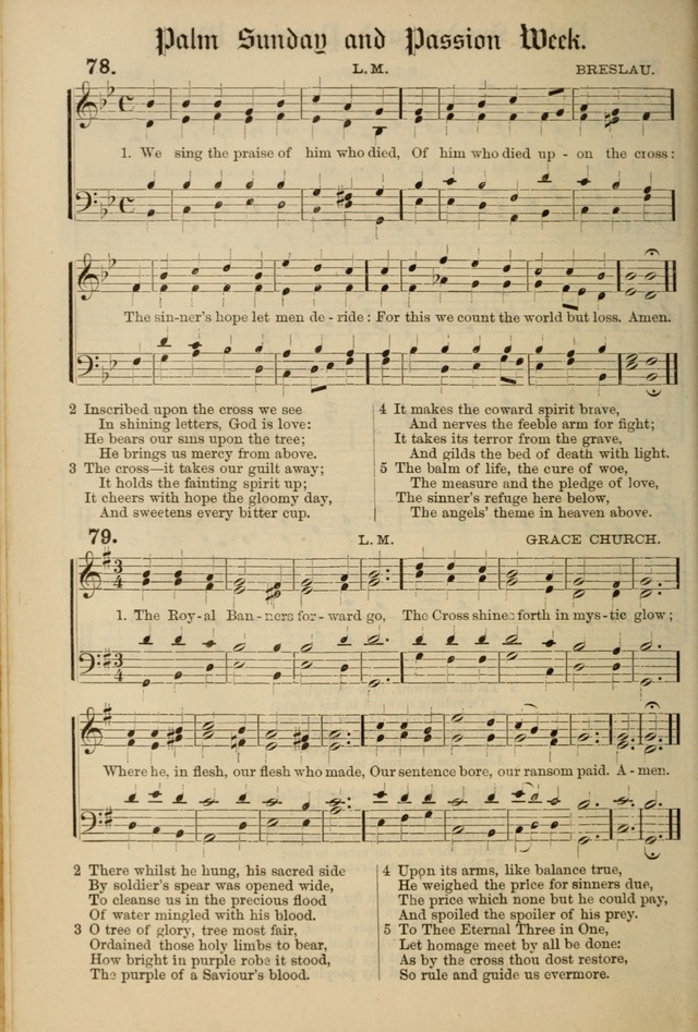 Hymnal and Canticles of the Protestant Episcopal Church with Music (Gilbert & Goodrich) page 80
