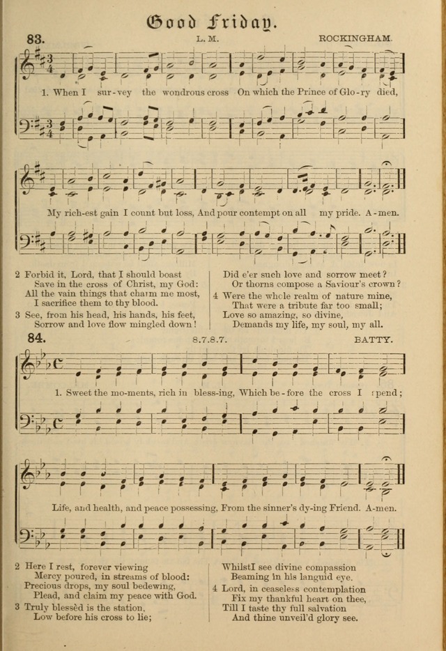 Hymnal and Canticles of the Protestant Episcopal Church with Music (Gilbert & Goodrich) page 83