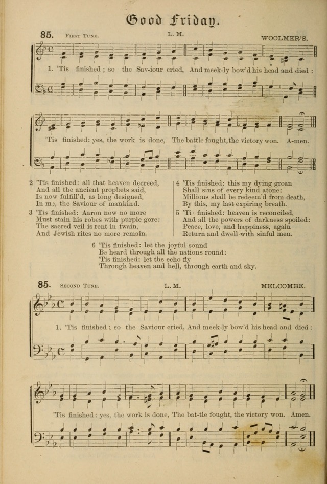 Hymnal and Canticles of the Protestant Episcopal Church with Music (Gilbert & Goodrich) page 84