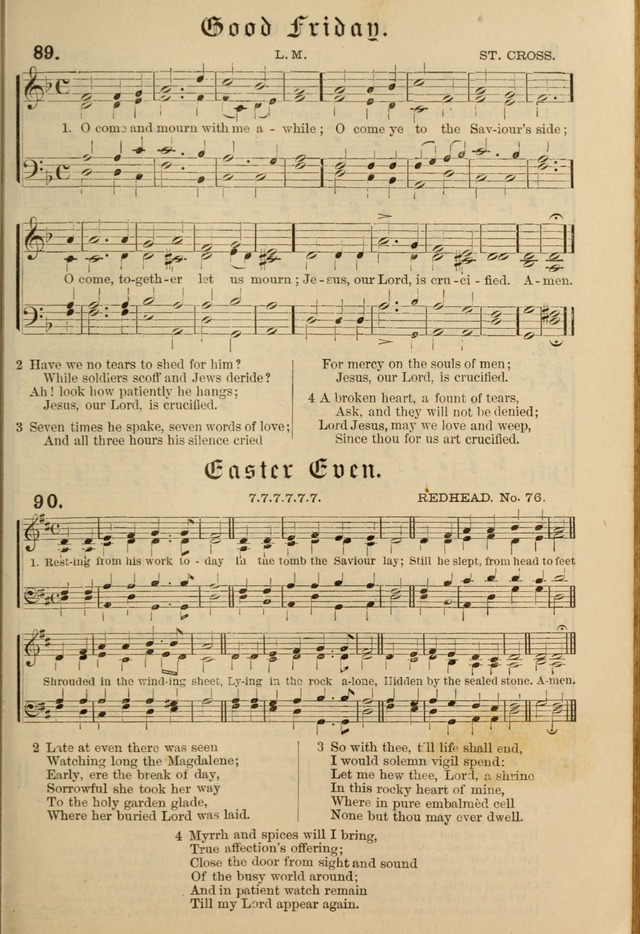 Hymnal and Canticles of the Protestant Episcopal Church with Music (Gilbert & Goodrich) page 89