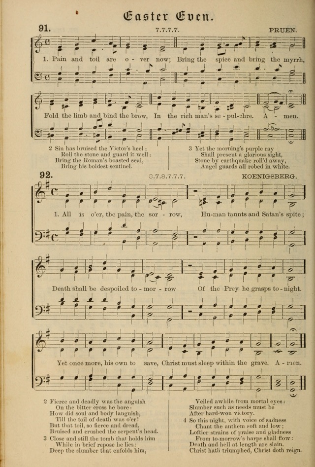 Hymnal and Canticles of the Protestant Episcopal Church with Music (Gilbert & Goodrich) page 90