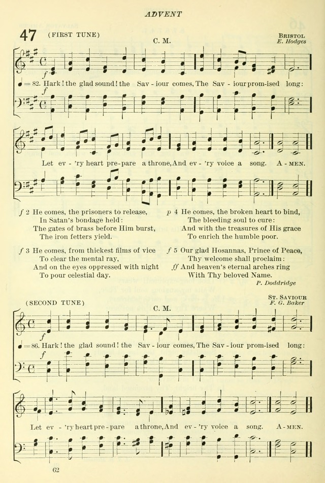 The Church Hymnal: revised and enlarged in accordance with the action of the General Convention of the Protestant Episcopal Church in the United States of America in the year of our Lord 1892. (Ed. B) page 110