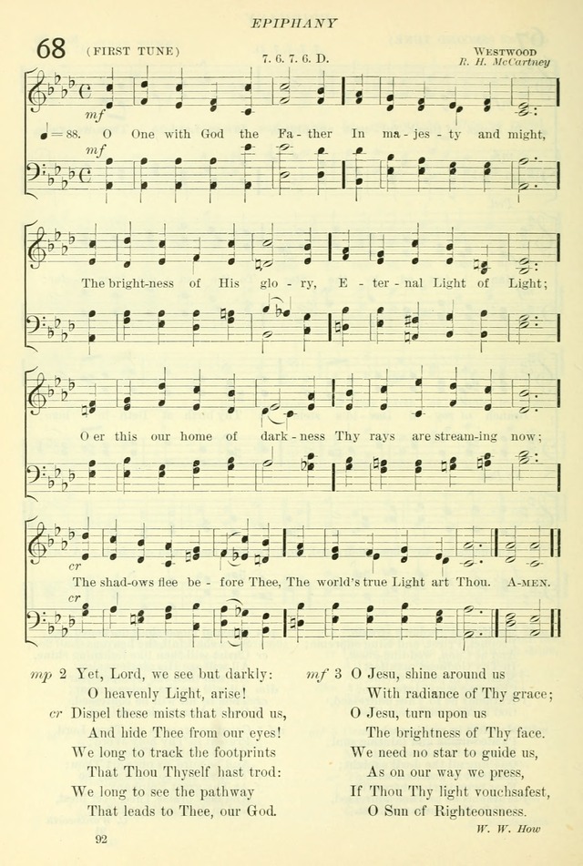 The Church Hymnal: revised and enlarged in accordance with the action of the General Convention of the Protestant Episcopal Church in the United States of America in the year of our Lord 1892. (Ed. B) page 140