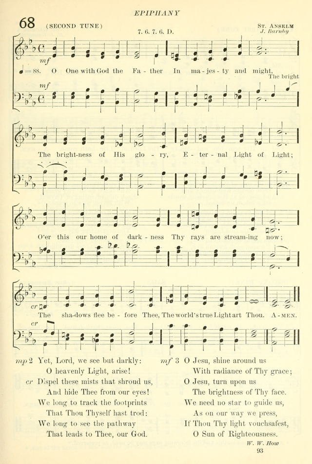 The Church Hymnal: revised and enlarged in accordance with the action of the General Convention of the Protestant Episcopal Church in the United States of America in the year of our Lord 1892. (Ed. B) page 141