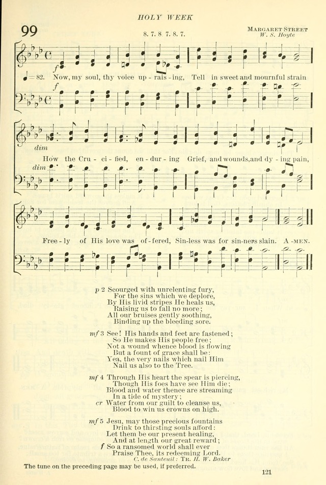 The Church Hymnal: revised and enlarged in accordance with the action of the General Convention of the Protestant Episcopal Church in the United States of America in the year of our Lord 1892. (Ed. B) page 169