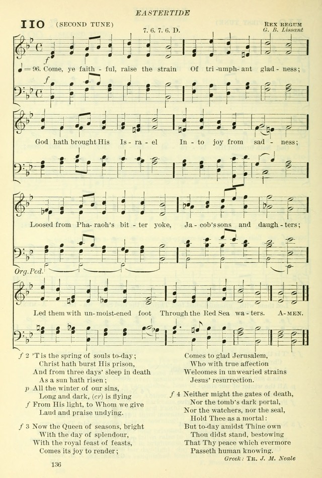 The Church Hymnal: revised and enlarged in accordance with the action of the General Convention of the Protestant Episcopal Church in the United States of America in the year of our Lord 1892. (Ed. B) page 184