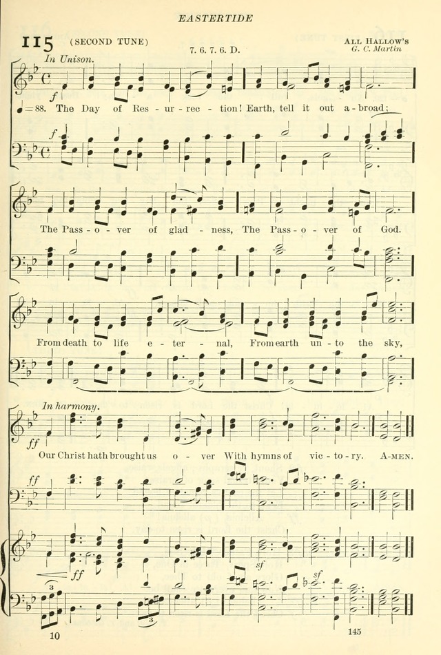 The Church Hymnal: revised and enlarged in accordance with the action of the General Convention of the Protestant Episcopal Church in the United States of America in the year of our Lord 1892. (Ed. B) page 193