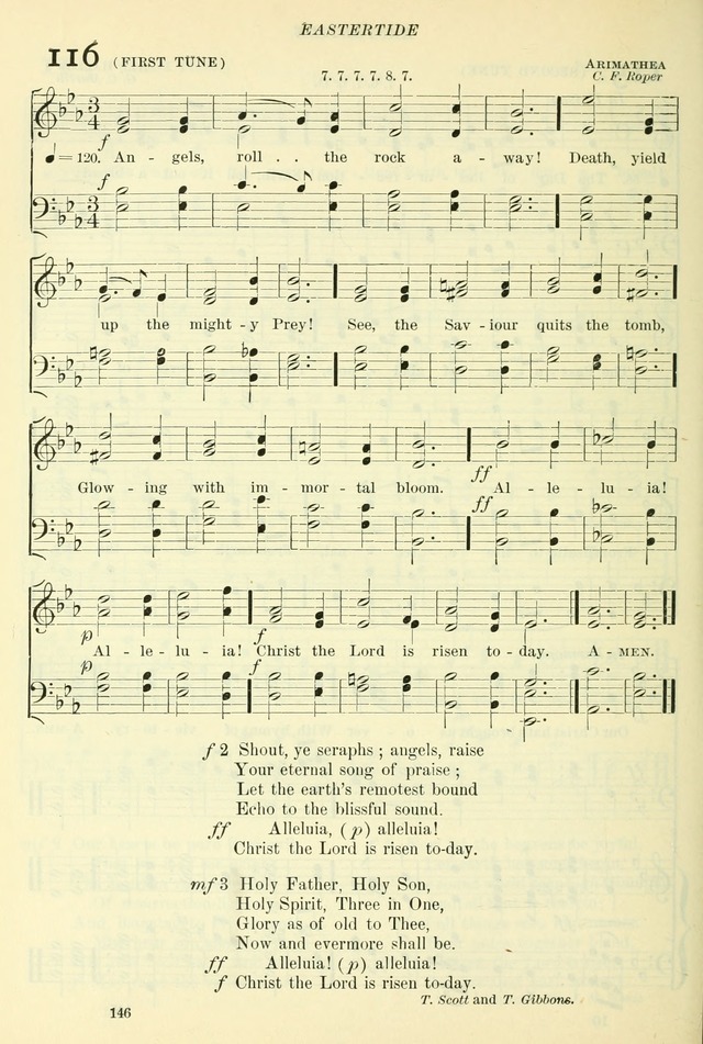 The Church Hymnal: revised and enlarged in accordance with the action of the General Convention of the Protestant Episcopal Church in the United States of America in the year of our Lord 1892. (Ed. B) page 194