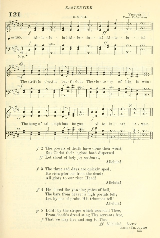 The Church Hymnal: revised and enlarged in accordance with the action of the General Convention of the Protestant Episcopal Church in the United States of America in the year of our Lord 1892. (Ed. B) page 201