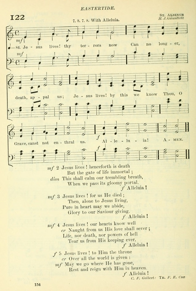 The Church Hymnal: revised and enlarged in accordance with the action of the General Convention of the Protestant Episcopal Church in the United States of America in the year of our Lord 1892. (Ed. B) page 202