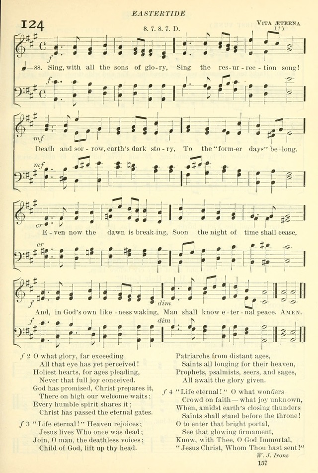 The Church Hymnal: revised and enlarged in accordance with the action of the General Convention of the Protestant Episcopal Church in the United States of America in the year of our Lord 1892. (Ed. B) page 205
