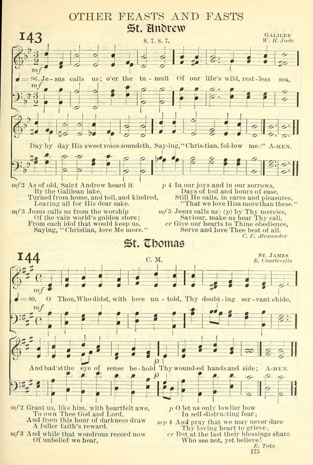 The Church Hymnal: revised and enlarged in accordance with the action of the General Convention of the Protestant Episcopal Church in the United States of America in the year of our Lord 1892. (Ed. B) page 223