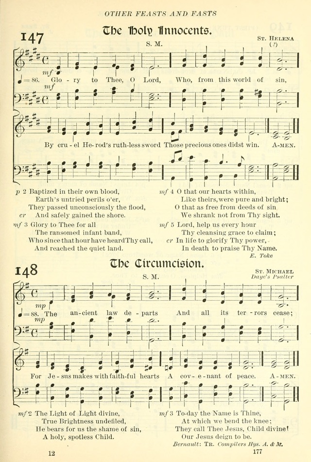 The Church Hymnal: revised and enlarged in accordance with the action of the General Convention of the Protestant Episcopal Church in the United States of America in the year of our Lord 1892. (Ed. B) page 225