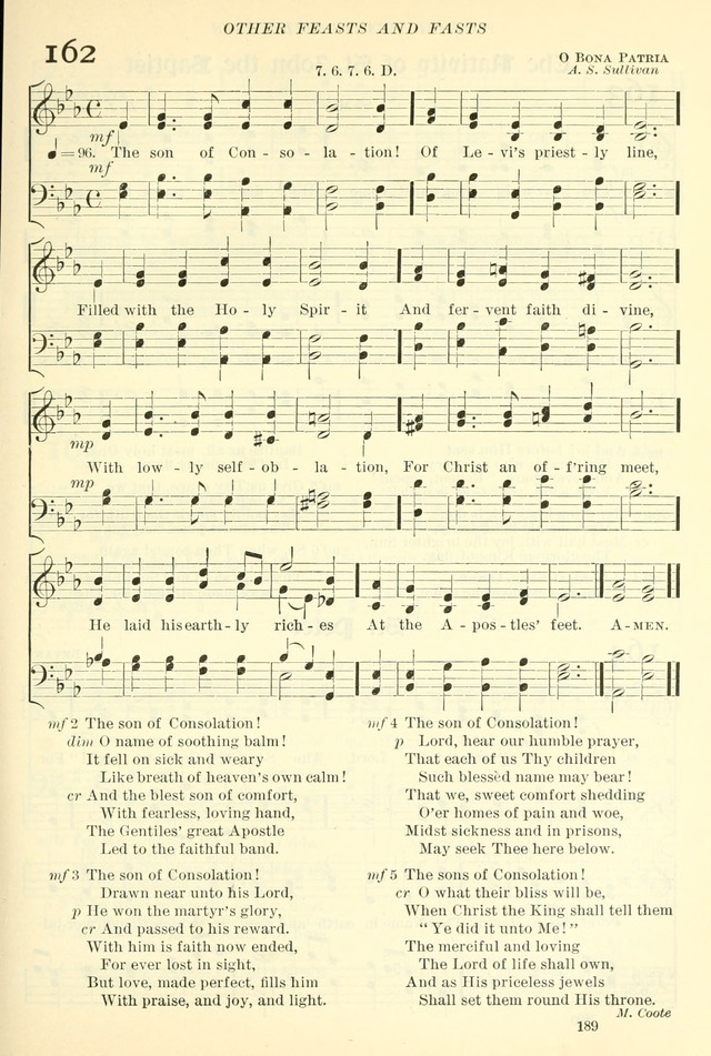The Church Hymnal: revised and enlarged in accordance with the action of the General Convention of the Protestant Episcopal Church in the United States of America in the year of our Lord 1892. (Ed. B) page 237