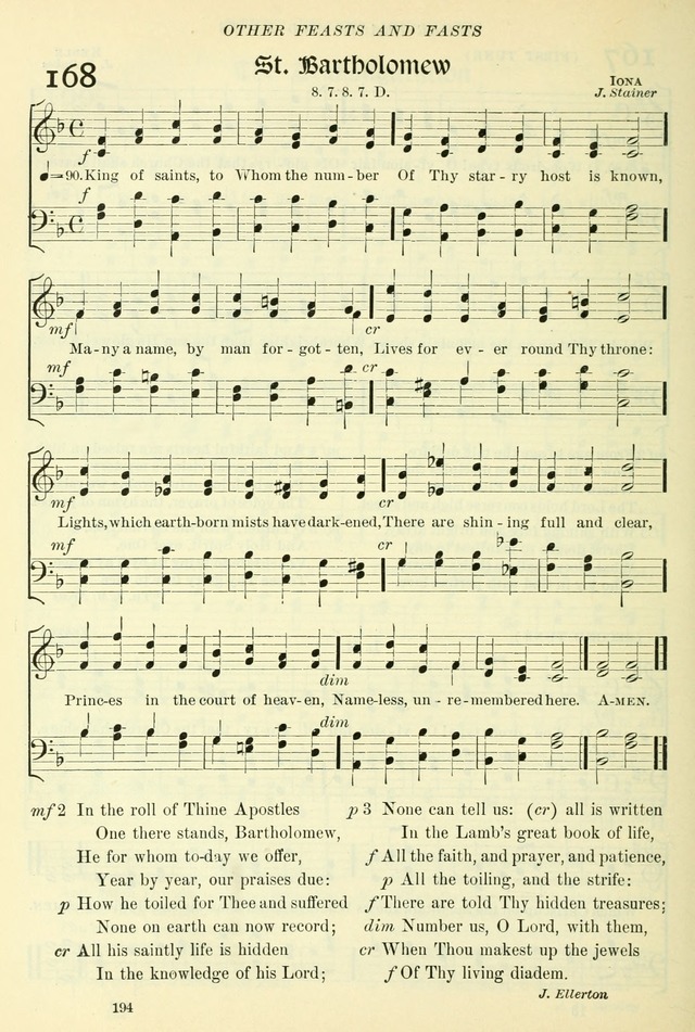 The Church Hymnal: revised and enlarged in accordance with the action of the General Convention of the Protestant Episcopal Church in the United States of America in the year of our Lord 1892. (Ed. B) page 242