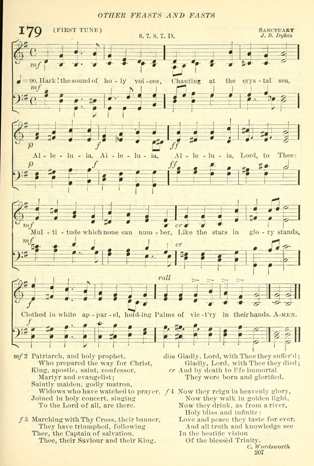 The Church Hymnal: revised and enlarged in accordance with the action of the General Convention of the Protestant Episcopal Church in the United States of America in the year of our Lord 1892. (Ed. B) page 255